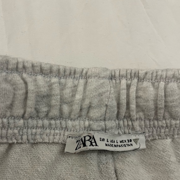 Zara Light Gray Joggers - Picture 3 of 3